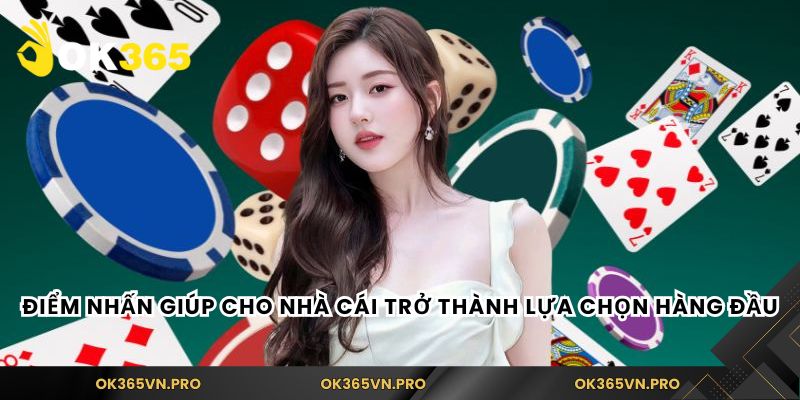 Điểm nhấn giúp cho nhà cái trở thành lựa chọn hàng đầu