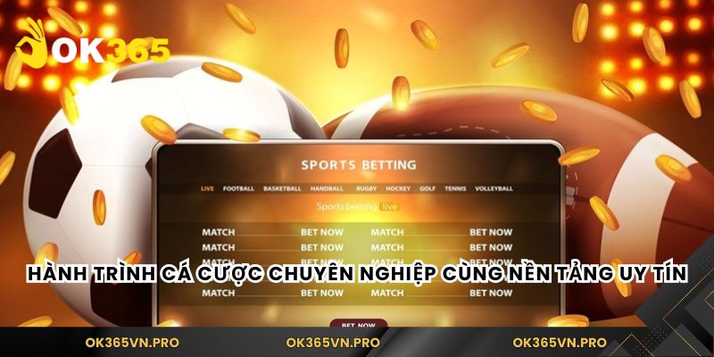Hành trình cá cược chuyên nghiệp cùng nền tảng uy tín
